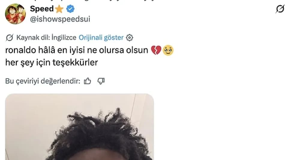 IShowSpeed, Portekiz’in Dünya Kupası’na vedasında ağladı