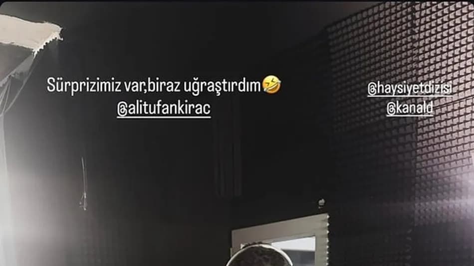 Doğukan Güngör Haysiyet Dizisi İçin Stüdyoya Girdi