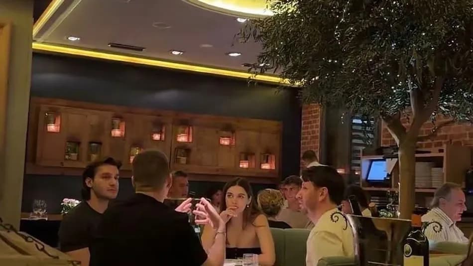 Afra Saraçoğlu ile Poyraz Yosmaoğlu Madrid’de birlikte görüntülendi