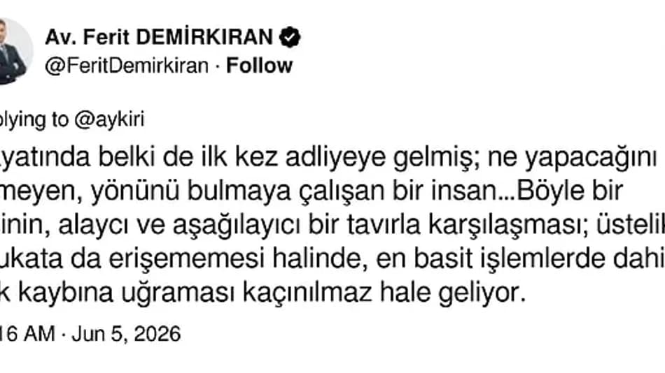 Gebze Adliyesi Personelinin Videosuna Soruşturma