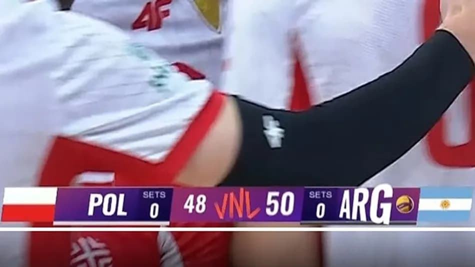 VNL’de Polonya-Arjantin Maçında 50-48’lik Set Rekoru