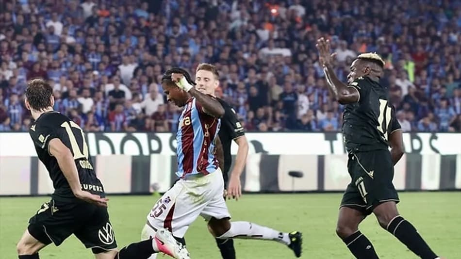 Trabzonspor Ferencvaros’a 1-0 mağlup oldu