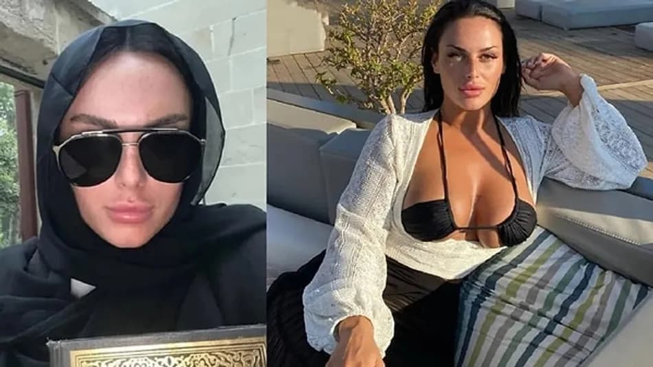 Yaren Dağ tesettürlü fotoğraflarını kaldırdı