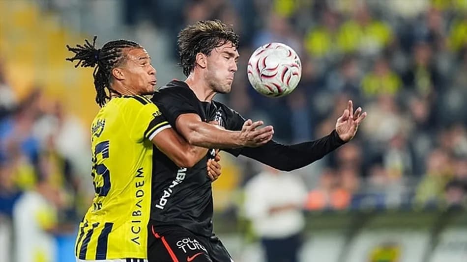 Fenerbahçe-Beşiktaş derbisinde Skriniar ve Vlahovic gerginliği
