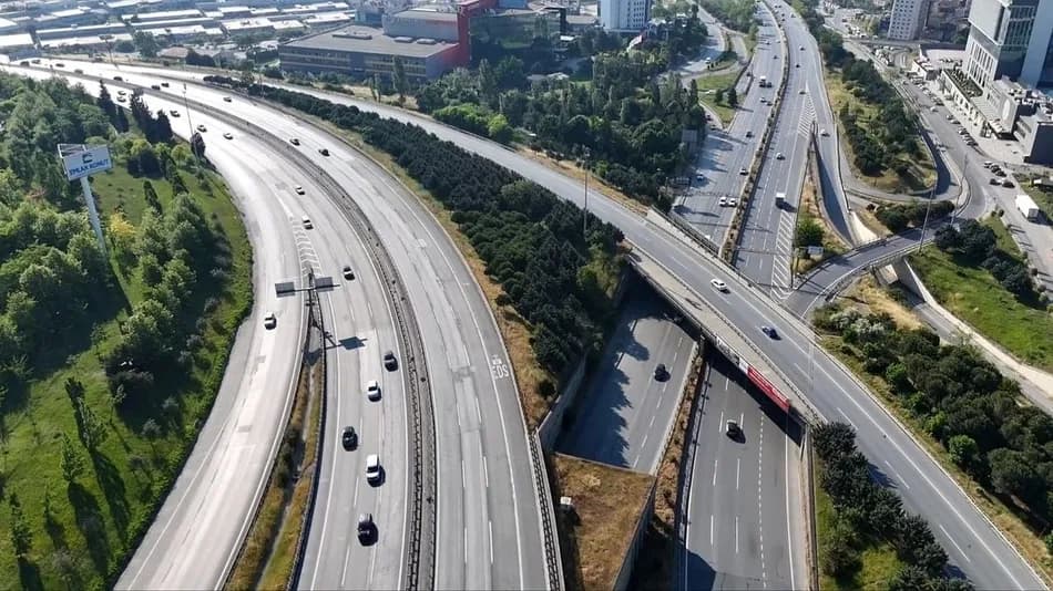 İstanbul’da bayramın ikinci gününde trafik yoğunluğu yüzde 1’e kadar düştü