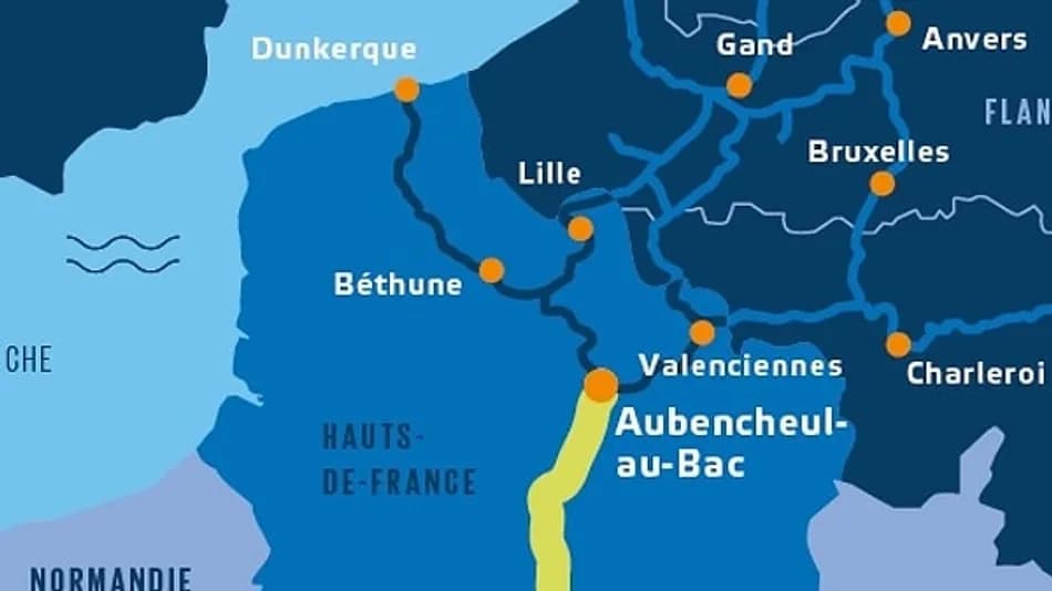 Fransa 7,3 Milyar Euroluk Seine-Nord Kanalını İnşa Ediyor