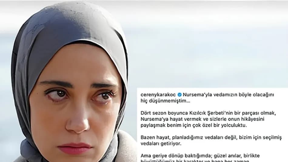 Kızılcık Şerbeti’nde Ceren Karakoç ayrılığı gündem oldu