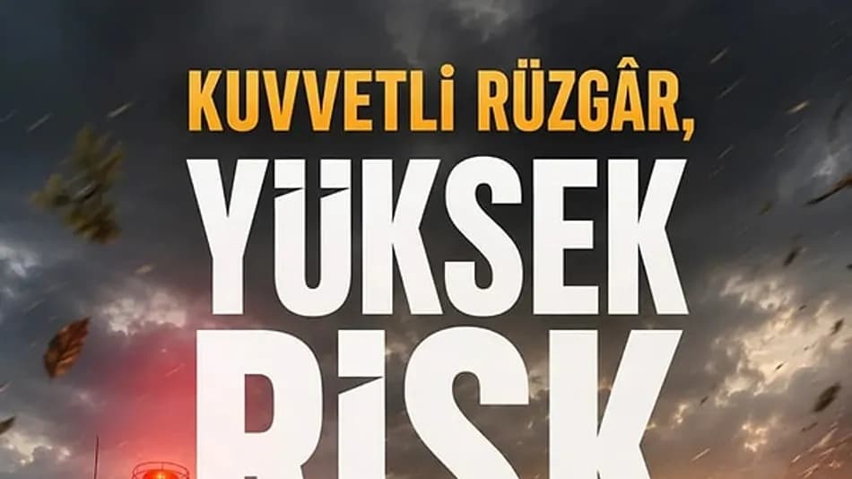 14 il için sarı kodlu fırtına uyarısı: Yangın riski arttı