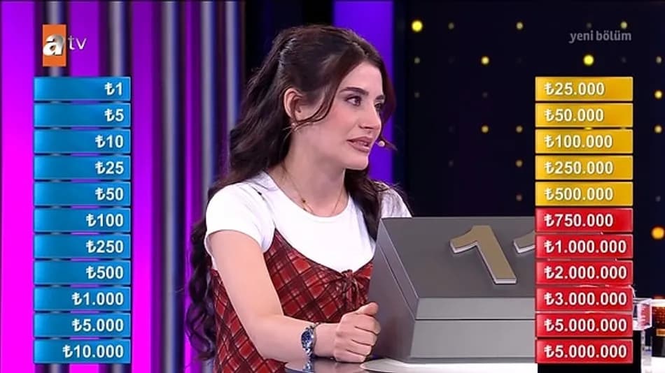 Var mısın Yok musun’da Hilal Özçelik 1 Milyon TL Kazandı