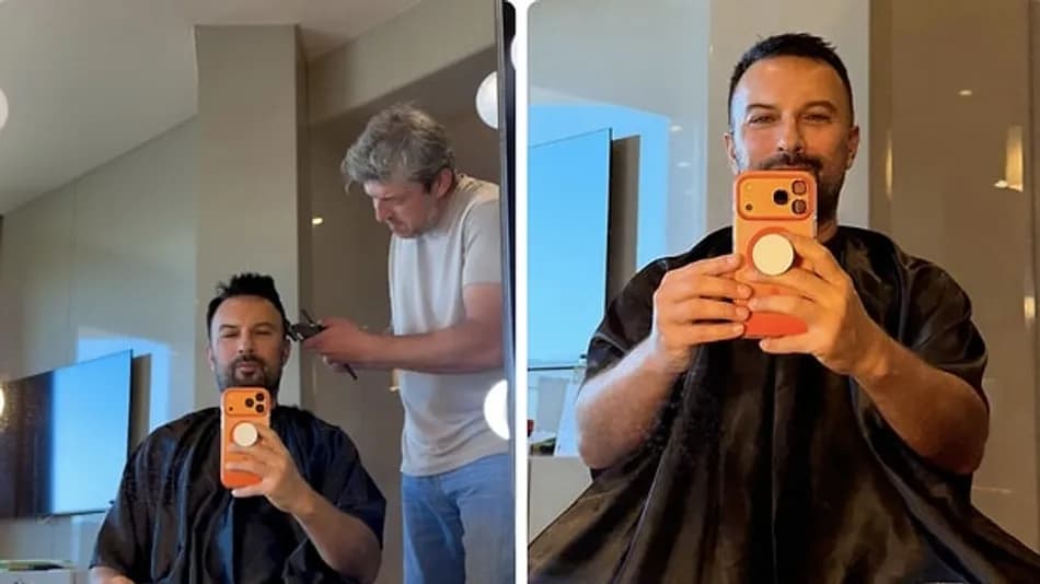 Tarkan yeni imajını paylaştı: Kısa saçlı hali gündem oldu