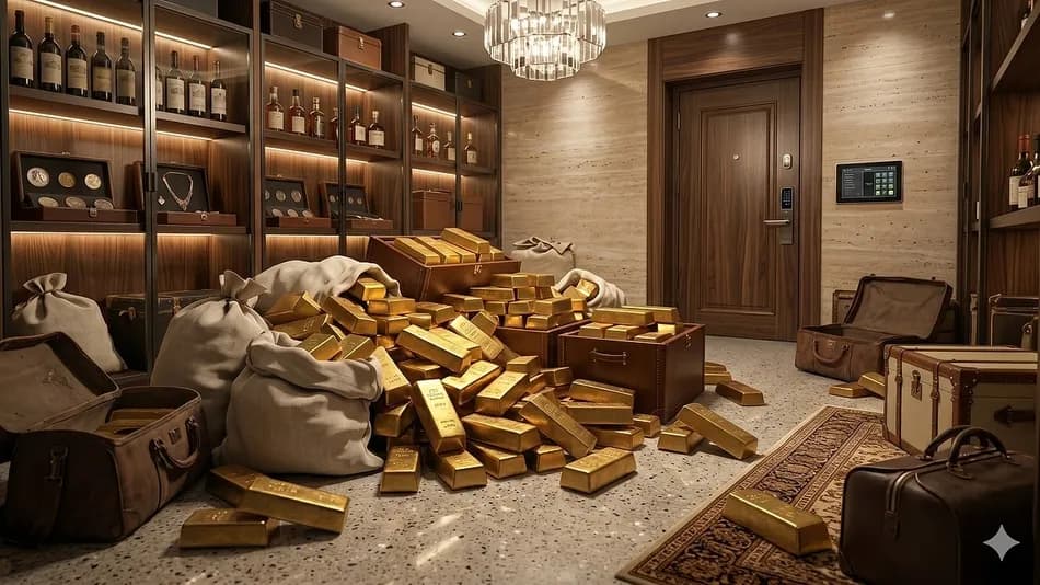 BirGün'ün haberine göre Bakırköy'de bir evde 350 kilo altın ele geçirildi