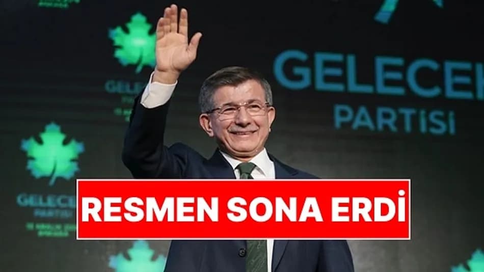 Gelecek Partisi resmen feshedildi: Faaliyetleri sona erdi
