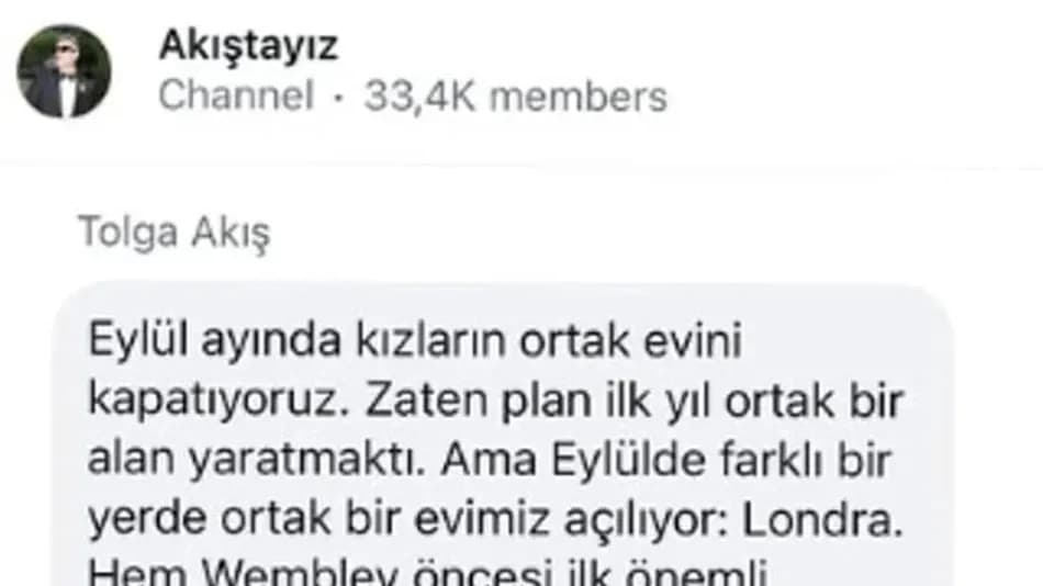 Manifest Londra’ya Taşınıyor: Tolga Akış Yeni Planı Açıkladı