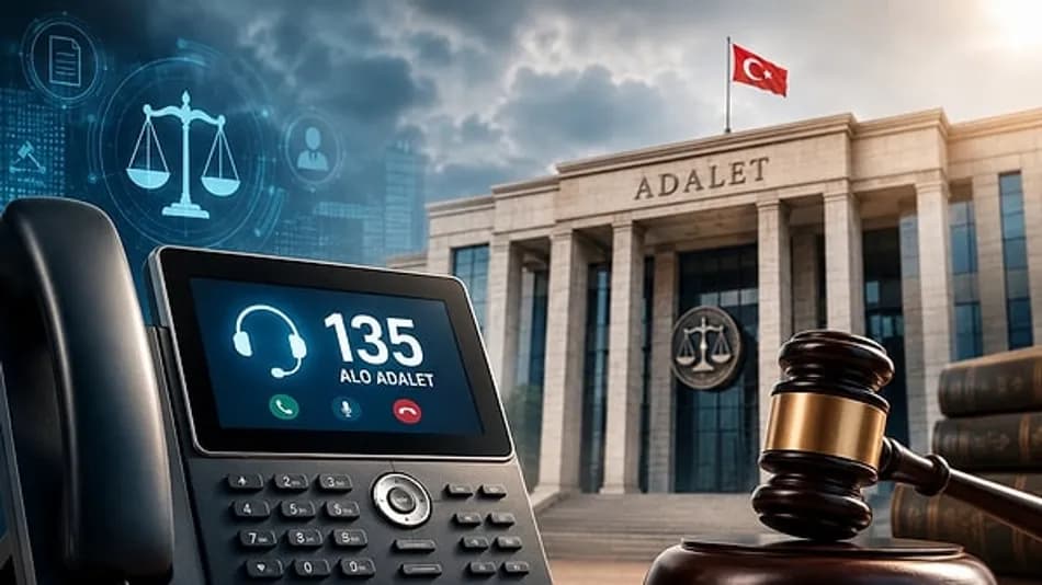 Alo Adalet 135 uygulaması 1 Eylül’de 3 ilde başlıyor