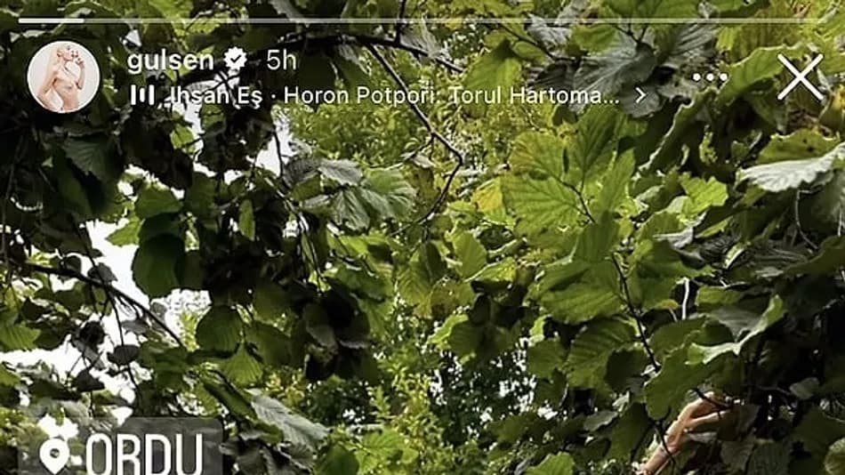 Gülşen'in Ordu dönüşü havalimanı kombini gündem oldu