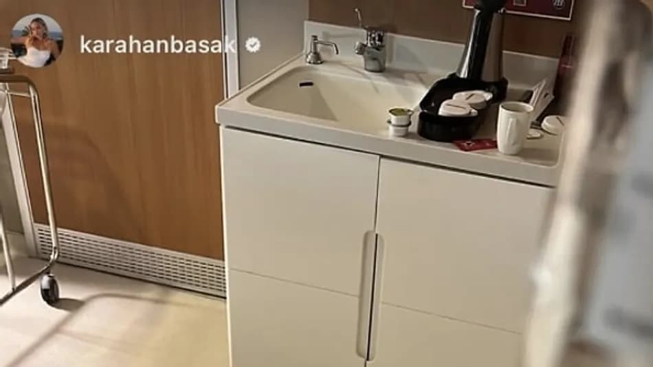 Başak Karahan doğum sonrası yeniden hastaneye kaldırıldı