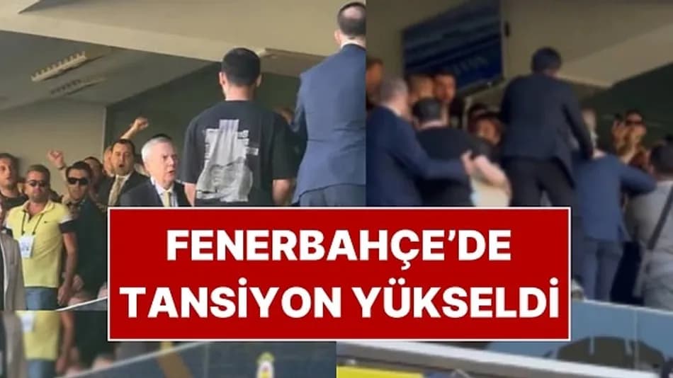 Fenerbahçe Genel Kurulunda Kavga: Aziz Yıldırım Tepki Gösterdi