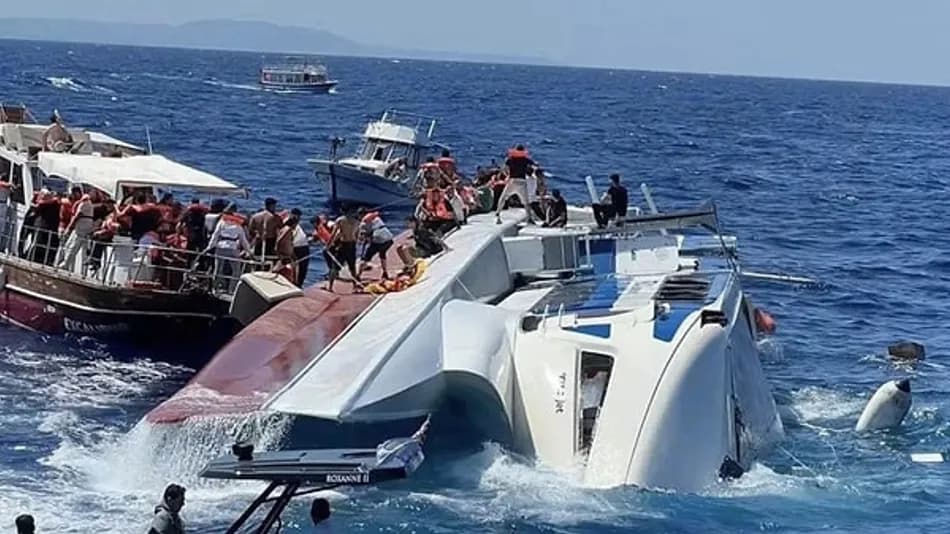 Girne-Taşucu Seferinde Batan Geminin Enkazına Ulaşıldı