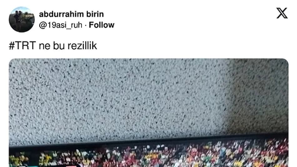 Türkiye-Avustralya maçında TRT yayınına tepki yağdı