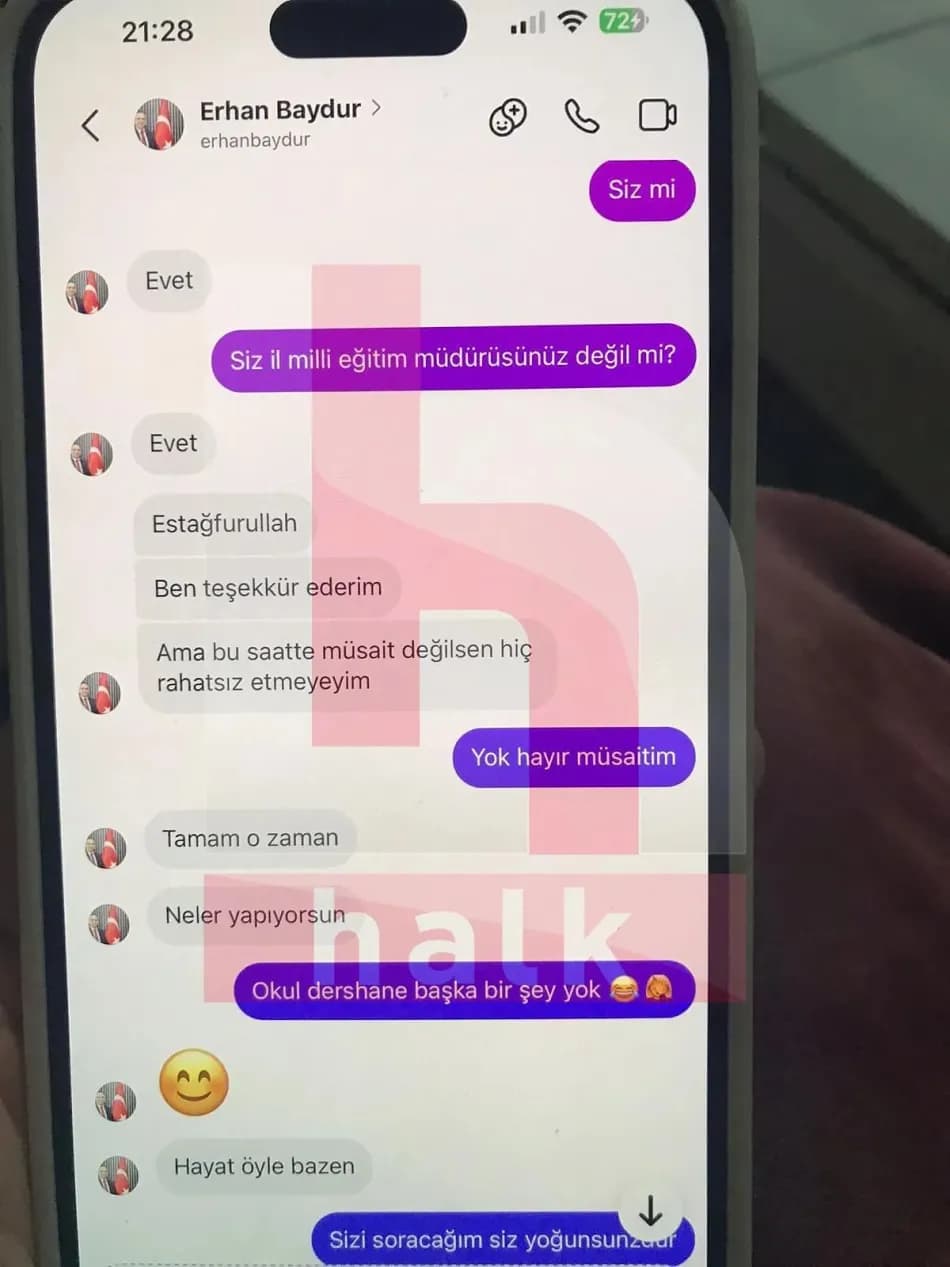Kahramanmaraş'ta görevden alınan İl Milli Eğitim Müdürü hakkında mesaj iddiası