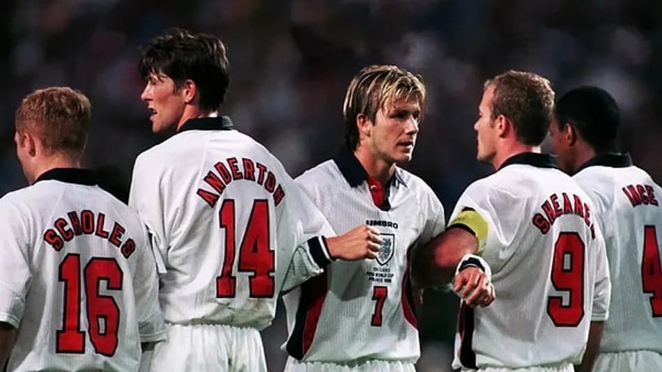 David Beckham 1998 Dünya Kupası'nda Nasıl Hedef Oldu?