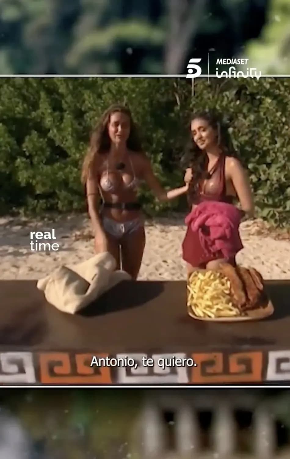 Survivor İspanya'da yarışmacı kardeşiyle görüşme yerine patates kızartmasını seçti