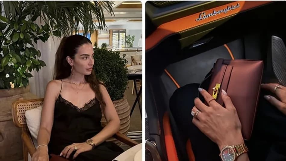 Melisa Aslı Pamuk’un pozundaki lüks detaylar gündem oldu