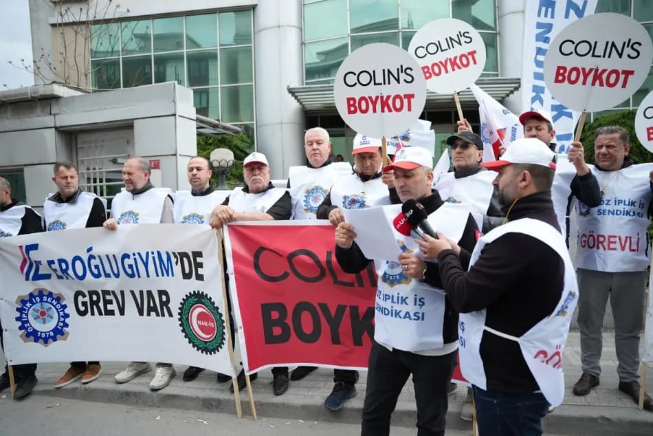 Eroğlu Moda İşçileri İstanbul Avcılar’da Greve Çıktı