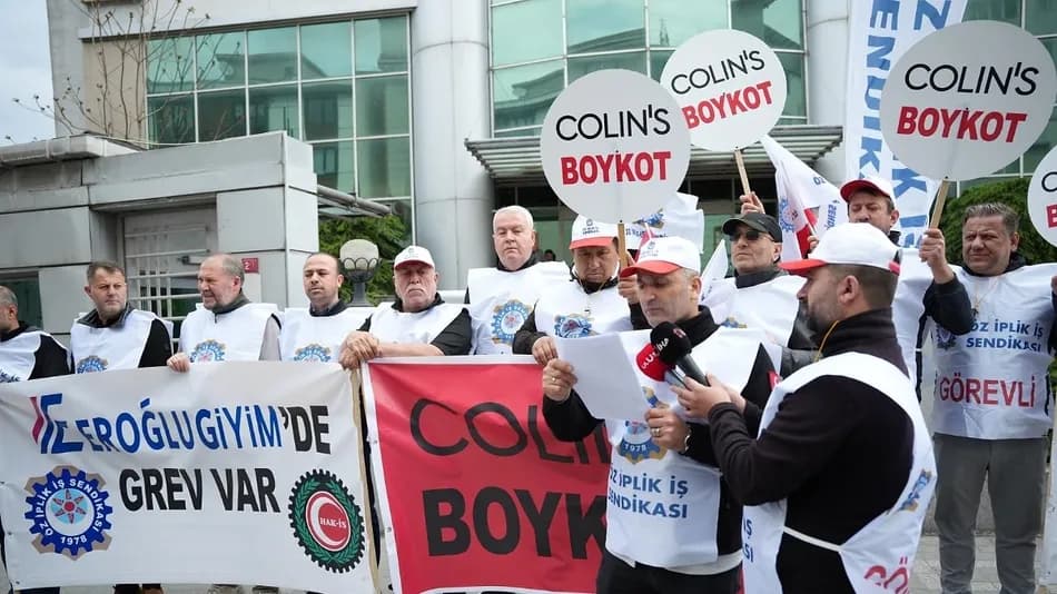Eroğlu Moda İşçileri İstanbul Avcılar’da Greve Çıktı