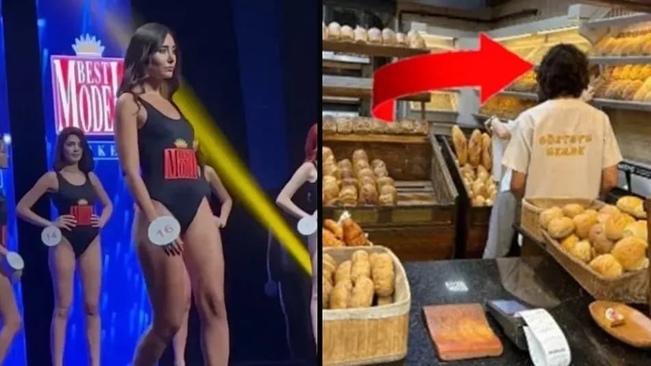 Model Irmak Öztaş, işsizlik sonrası İzmir’de fırında çalışmaya başladı