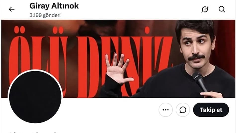 Giray Altınok’tan Deniz Göktaş’a X hesabında destek