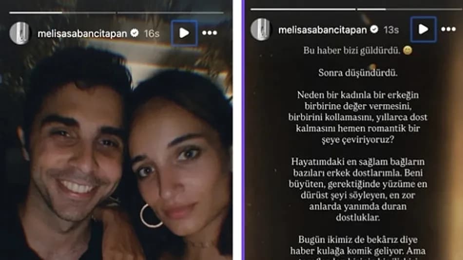 Melisa Tapan'dan Kaan Turgut Özal Aşk İddialarına Yanıt