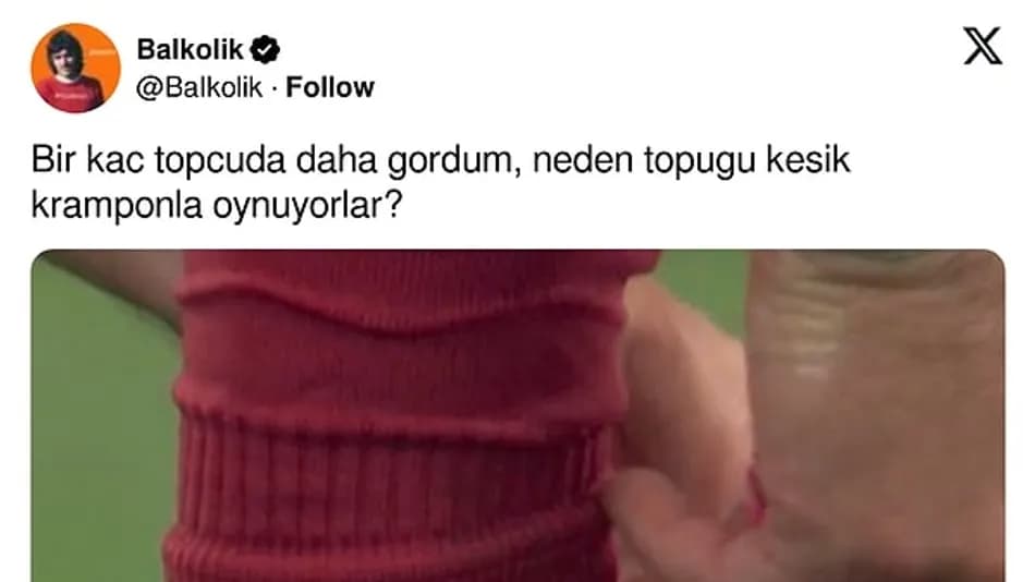 Futbolcular kramponlarının topuğunu neden kesiyor?