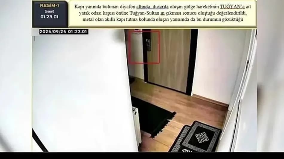 Güllü davasında kapı koluna yansıyan 7 saniyelik detay