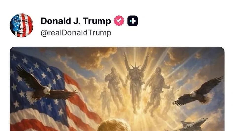 Trump, kendisini dini figürle ilişkilendiren yapay zekâ görselini sildi