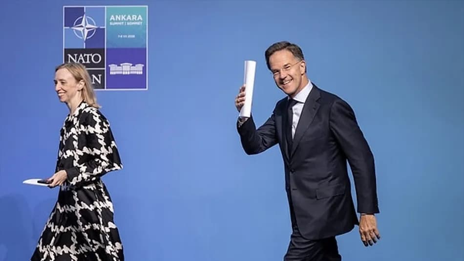 Mark Rutte’ye Ankara’da Deniz Göktaş ve demokrasi sorusu
