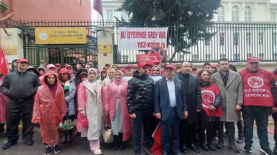 Özel İtalyan Lisesi’nde 123 Günlük Öğretmen Grevi Sona Erdi