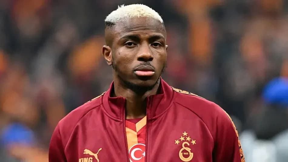 Galatasaray'da Victor Osimhen takımla çalışmalara başladı