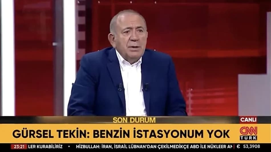Gürsel Tekin canlı yayında küfretti, Ahmet Hakan uyardı