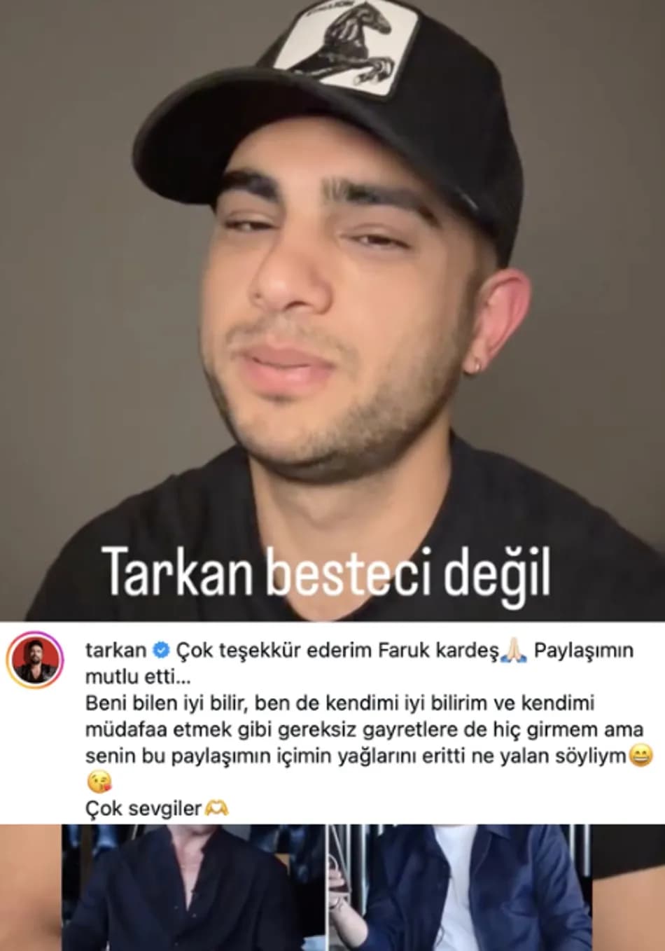 Emre Kaya tartışmasının ardından Tarkan'dan dikkat çeken paylaşım