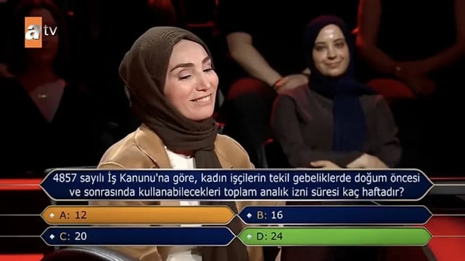 Kim Milyoner Olmak İster’de analık izni sorusuna Bakan Göktaş’tan açıklama