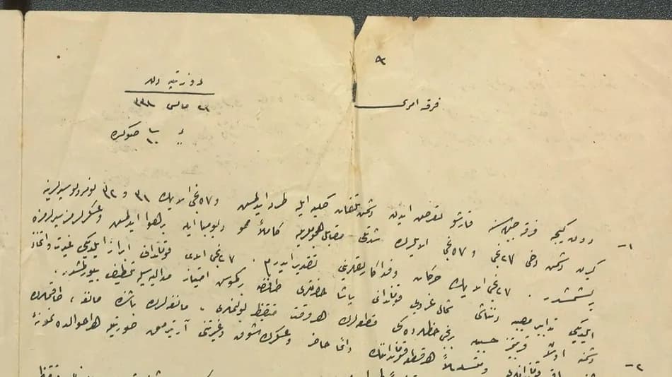 Atatürk'ün 3 Haziran 1915 tarihli emrinde siperde sürekli teyakkuz istendiği açıklandı