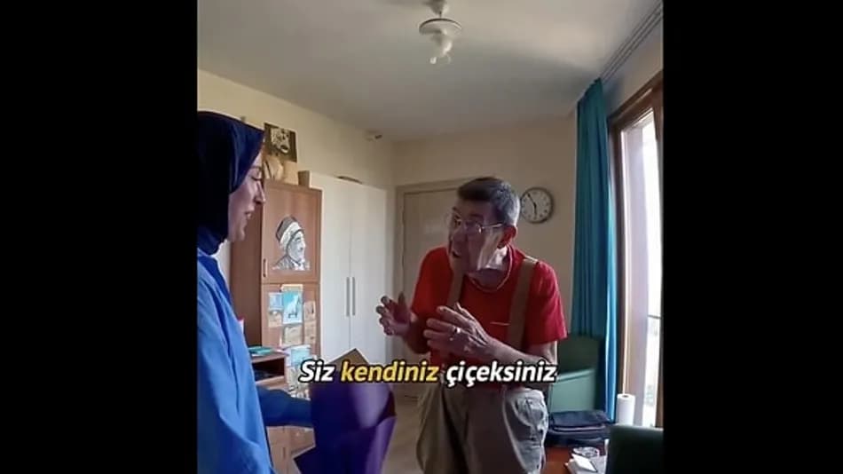 Zihni Göktay’ın huzurevi görüntüleri sosyal medyada paylaşıldı