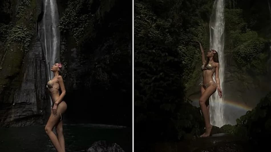 Mika Raun’un Bali Tatilinden Bikinili Pozları Gündem Oldu