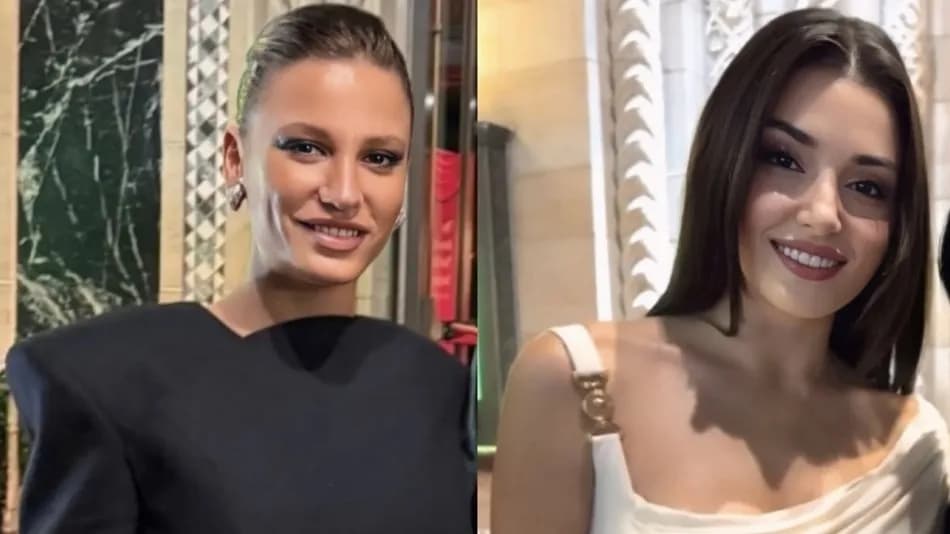 Hande Erçel ile Serenay Sarıkaya arasında defile krizi yaşandığı iddia edildi