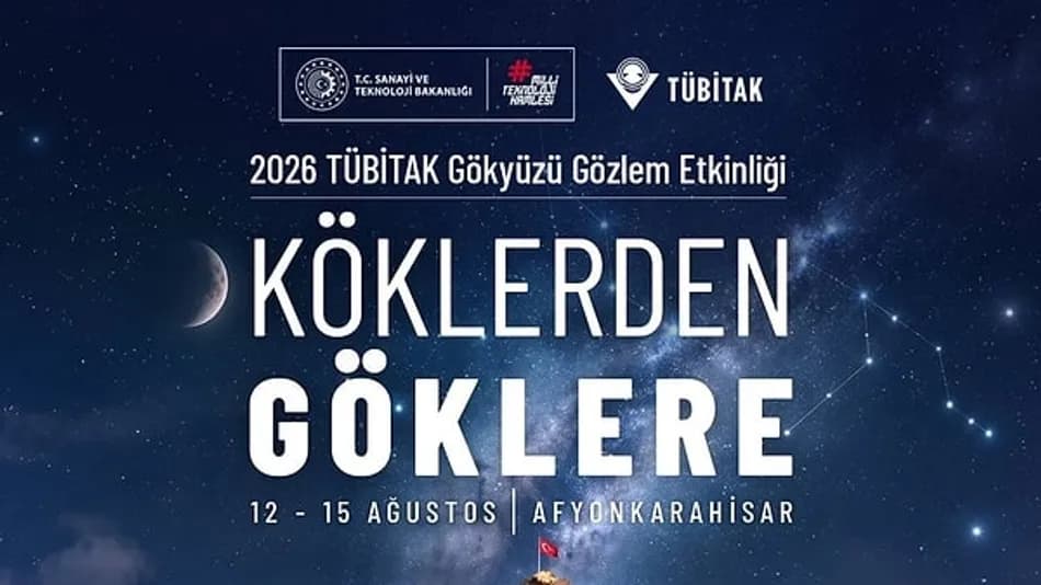 TÜBİTAK Gökyüzü Gözlem Etkinliği başvuruları 19 Temmuz’da bitiyor