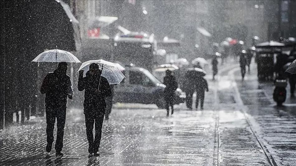 Meteoroloji 7 il için sarı kodlu yağış uyarısı yaptı