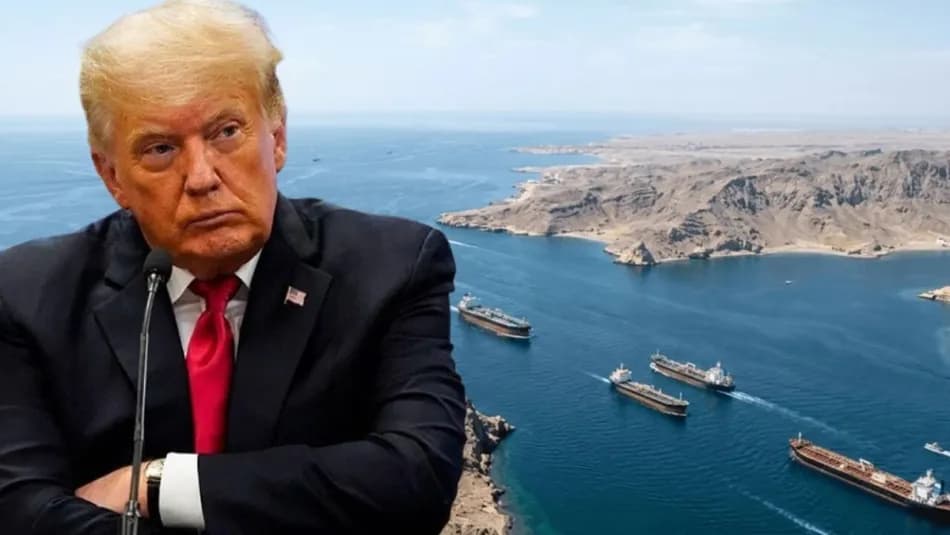Trump, Hürmüz Boğazı'nda İran bayraklı bir geminin vurulduğunu öne sürdü