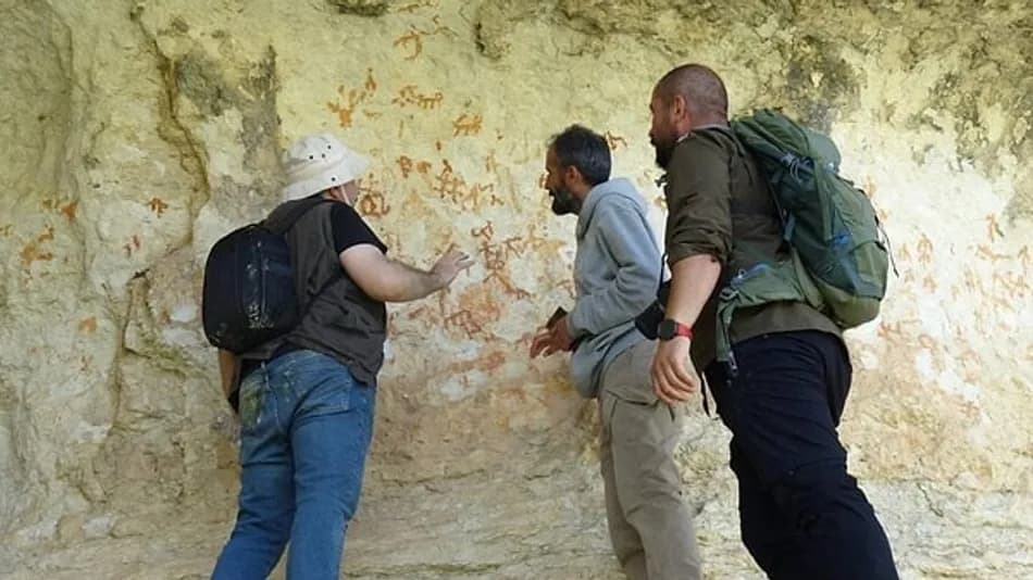 Malatya Tohma Kanyonu’nda Tarih Öncesi Mağara Resimleri Bulundu