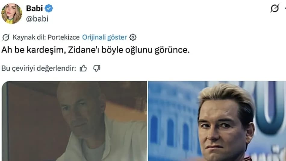 Zidane’ın Messi’den 3 gol yiyen oğluna bakışı viral oldu